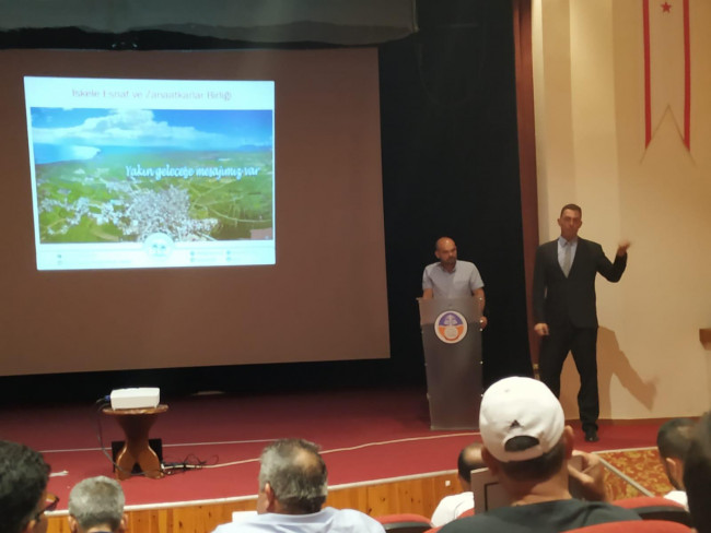 İskele Esnaf ve Zanaatkarlar Birliği 12.Genel Kurul’u gerçekleştirildi